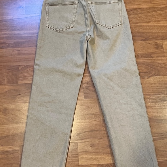 RE/DONE 70s ultra high rise stove pipe beige jeans - NWOT - size 27 - Picture 5 of 8